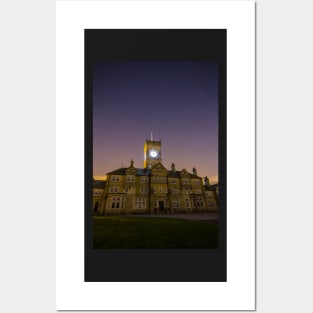 High Royds - West Riding Pauper Lunatic Asylum Close to Midnight Posters and Art